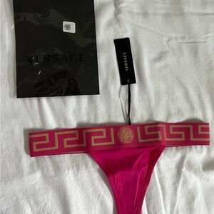 Versace Greca Thong
